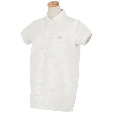 セントアンドリュース St ANDREWS　レディース Vネック ニットベスト 043-5173252　2025年モデル 詳細7