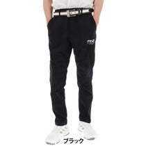 ピン PING　メンズ ロゴデザイン 全方向ストレッチ ドビー テーパード ロングパンツ 621-5131101　2025年モデル