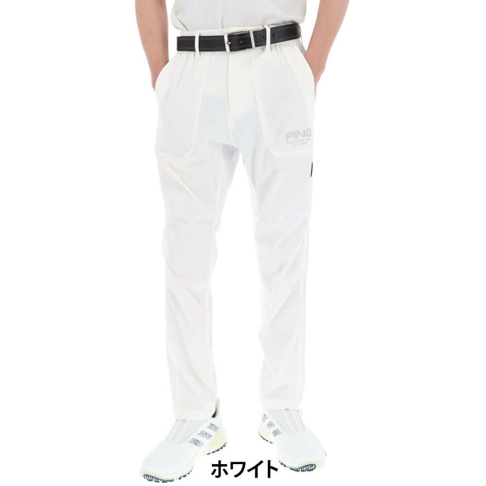 ピン PING　メンズ ロゴデザイン 全方向ストレッチ ドビー テーパード ロングパンツ 621-5131101　2025年モデル 詳細8