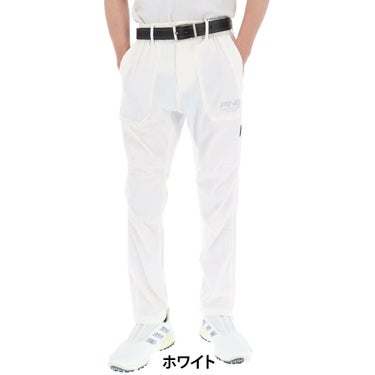 ピン PING　メンズ ロゴデザイン 全方向ストレッチ ドビー テーパード ロングパンツ 621-5131101　2025年モデル 詳細8
