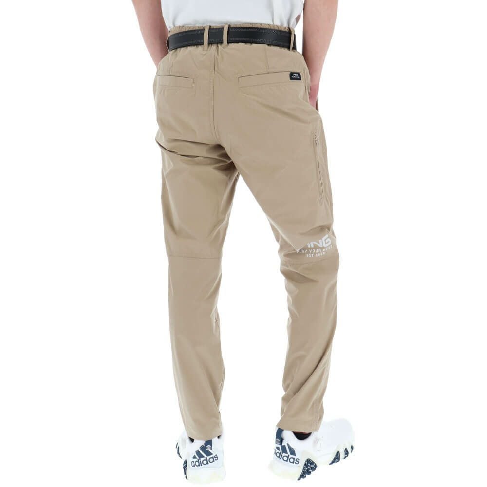 ピン PING　メンズ ロゴプリント 全方向 ストレッチ テーパード ロングパンツ 621-5131207　2025年モデル 詳細6