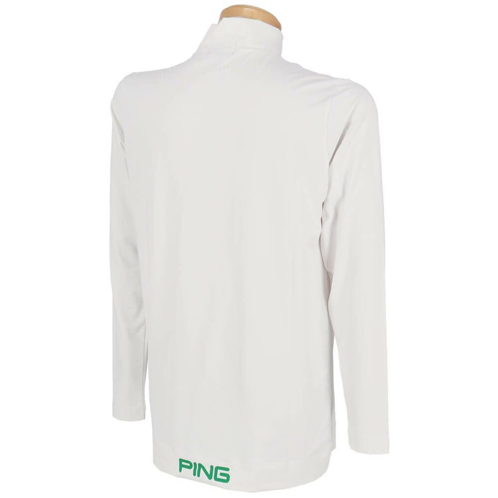 ピン PING　メンズ 半袖 ポロシャツ & 天竺長袖 ハイネックインナーシャツ レイヤード ツインセット 621-5160205　2025年モデル 詳細6