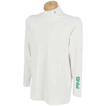 ピン PING　メンズ 半袖 ポロシャツ & 天竺長袖 ハイネックインナーシャツ レイヤード ツインセット 621-5160205　2025年モデル 詳細7