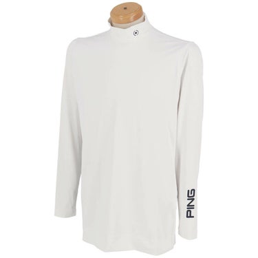 ピン PING　メンズ 半袖 ポロシャツ & 天竺長袖 ハイネックインナーシャツ レイヤード ツインセット 621-5160205　2025年モデル 詳細13