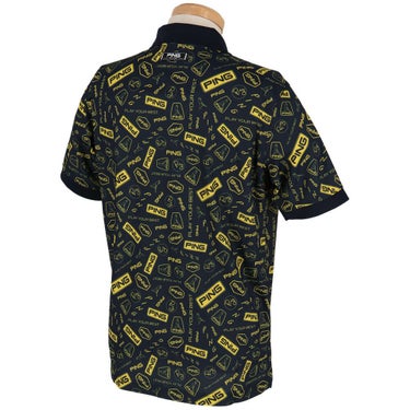 ピン PING　メンズ 総柄 プリント 半袖 ポロシャツ 621-5160221　2025年モデル 詳細10