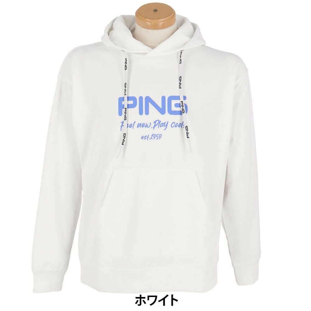 ピン PING　メンズ 全方向 ストレッチ 裏毛スウェット 長袖 フーディ プルオーバー 621-5162103　2025年モデル 詳細2