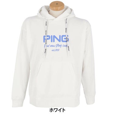 ピン PING　メンズ 全方向 ストレッチ 裏毛スウェット 長袖 フーディ プルオーバー 621-5162103　2025年モデル 詳細2