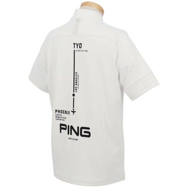 ピン PING　メンズ クイックドライ UV 半袖 ハイネックシャツ 621-5167303　2025年モデル 詳細9
