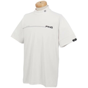 ピン PING　メンズ クイックドライ UV 半袖 ハイネックシャツ 621-5167303　2025年モデル 詳細10