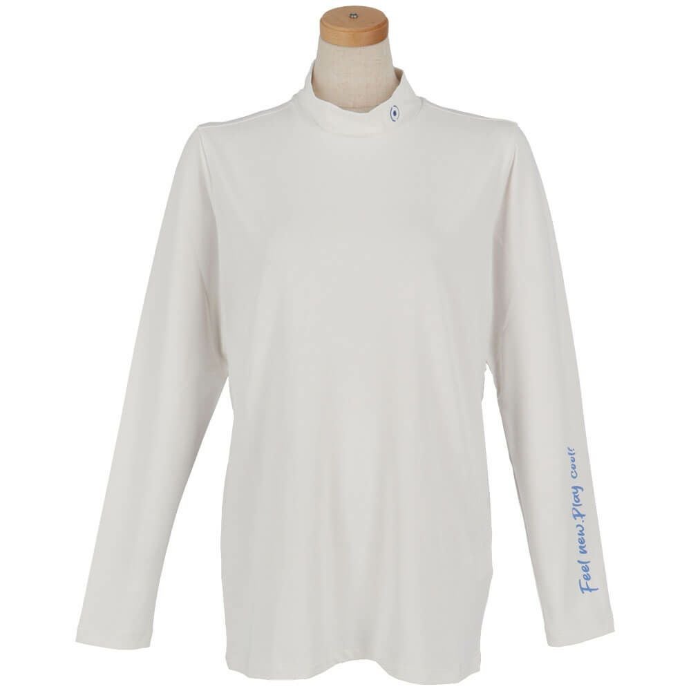 ピン PING　レディース 半袖 ポロシャツ & 長袖 ハイネックインナーシャツ レイヤード ツインセット 622-5160202　2025年モデル 詳細11