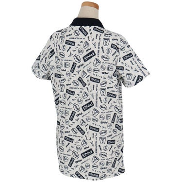 ピン PING　レディース 総柄 プリント 半袖 ポロシャツ 622-5160208　2025年モデル 詳細3