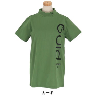 ピン PING　レディース エコブルー 半袖 ハイネックシャツ 622-5167202　2025年モデル 詳細8