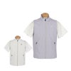 マンシングウェア Munsingwear　メンズ ストレッチ エンボス柄 ベスト MGMXJK50　2024年モデル