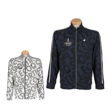 ルコック Le coq sportif　メンズ ロゴジャガード 長袖 ブルゾン QGMXJL53　2024年モデル 詳細1