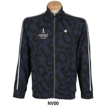 ルコック Le coq sportif　メンズ ロゴジャガード 長袖 ブルゾン QGMXJL53　2024年モデル 詳細2