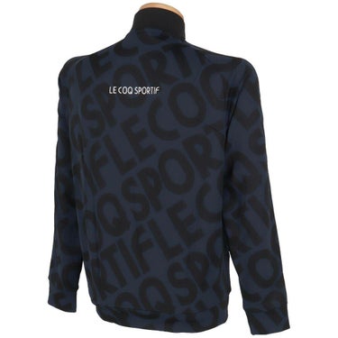 ルコック Le coq sportif　メンズ ロゴジャガード 長袖 ブルゾン QGMXJL53　2024年モデル 詳細3