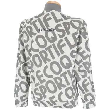 ルコック Le coq sportif　メンズ ロゴジャガード 長袖 ブルゾン QGMXJL53　2024年モデル 詳細6