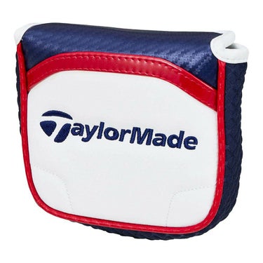 テーラーメイド　オーステック メンズ パターカバー マレット型 UN785 M13685 ホワイト/ネイビー/レッド　2025年モデル 詳細1