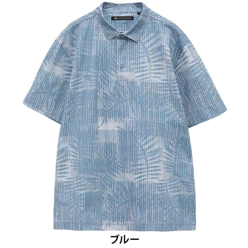 トラヴィスマシュー Travis Mathew メンズ リーフプリント 半袖