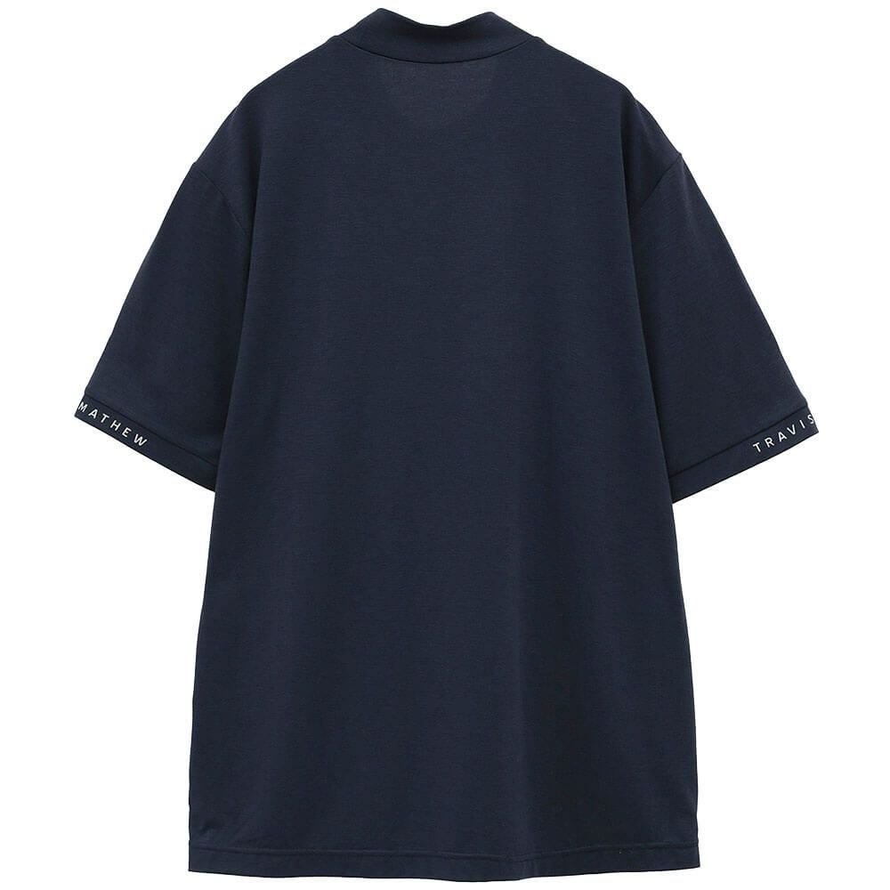 トラヴィスマシュー Travis Mathew メンズ ロゴプリント 半袖 モック