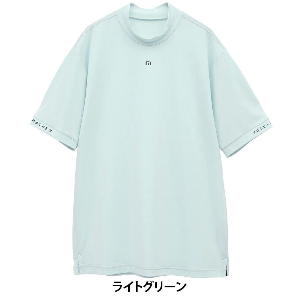 トラヴィスマシュー Travis Mathew メンズ ロゴプリント 半袖 モック