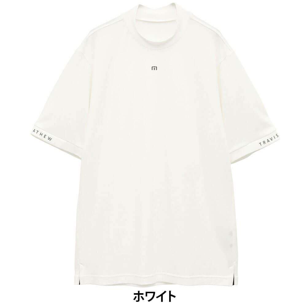 トラヴィスマシュー Travis Mathew メンズ ロゴプリント 半袖 モック