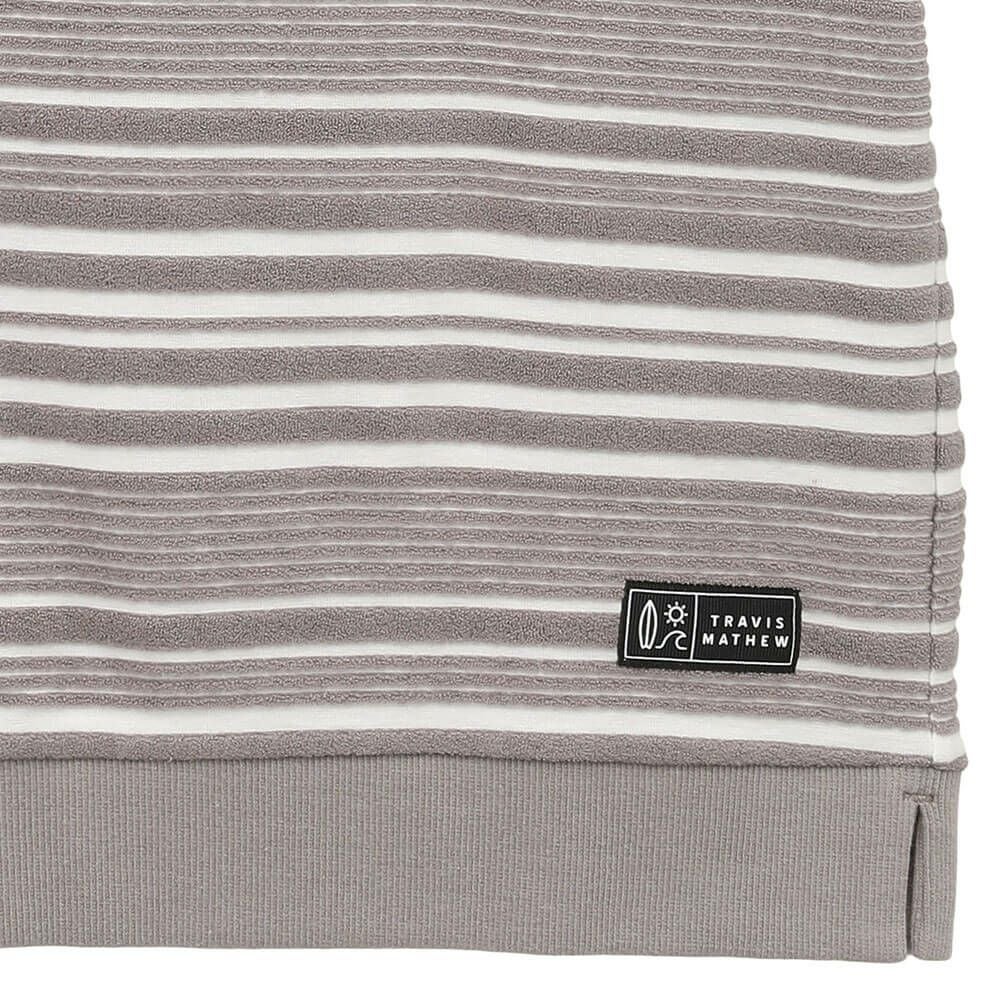 トラヴィスマシュー Travis Mathew　メンズ パイルボーダー 半袖 モックネックシャツ 7AL015　2025年モデル 詳細5