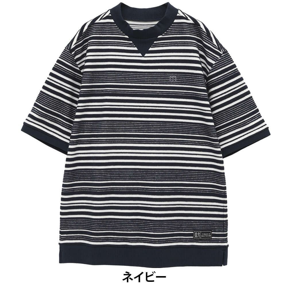 トラヴィスマシュー 半袖シャツ ジャガードモックネックセーター トラヴィスマシュー（Travis Mathew）（メンズ）ゴルフウェア 半袖