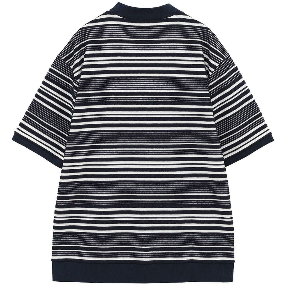 トラヴィスマシュー Travis Mathew　メンズ パイルボーダー 半袖 モックネックシャツ 7AL015　2025年モデル 詳細7