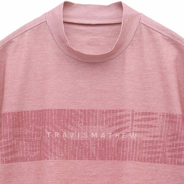 トラヴィスマシュー Travis Mathew　メンズ チェストプリント 半袖 モックネックシャツ 7AL016　2025年モデル 詳細9
