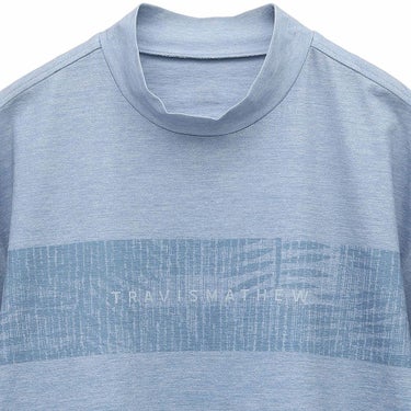 トラヴィスマシュー Travis Mathew　メンズ チェストプリント 半袖 モックネックシャツ 7AL016　2025年モデル 詳細12