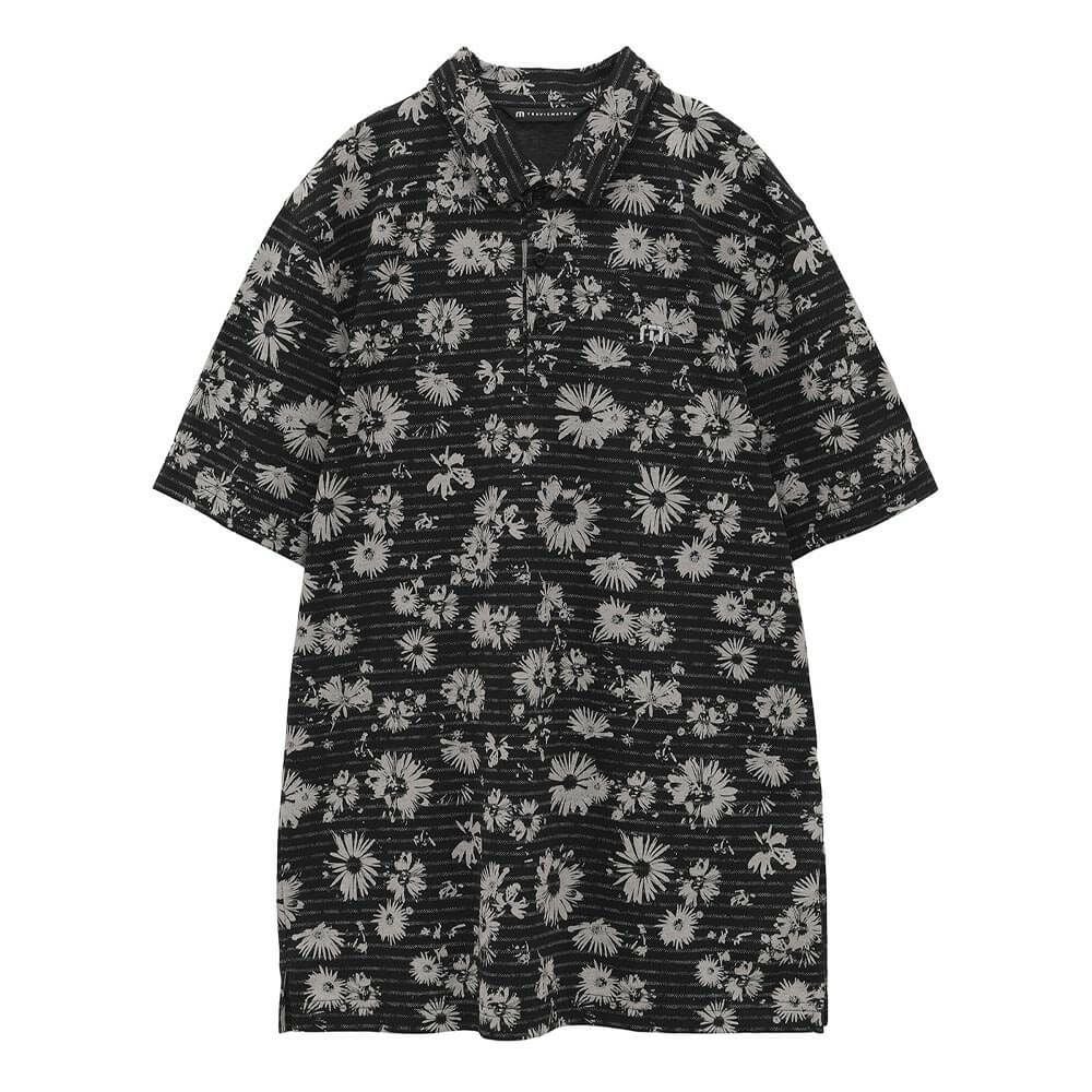 トラヴィスマシュー Travis Mathew　メンズ フラワープリント 半袖 ポロシャツ A40132J　2025年モデル 詳細1