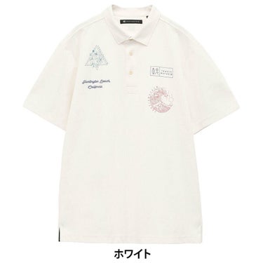 トラヴィスマシュー Travis Mathew　メンズ スキャッタープリント 半袖 ポロシャツ 7AL029　2025年モデル 詳細2