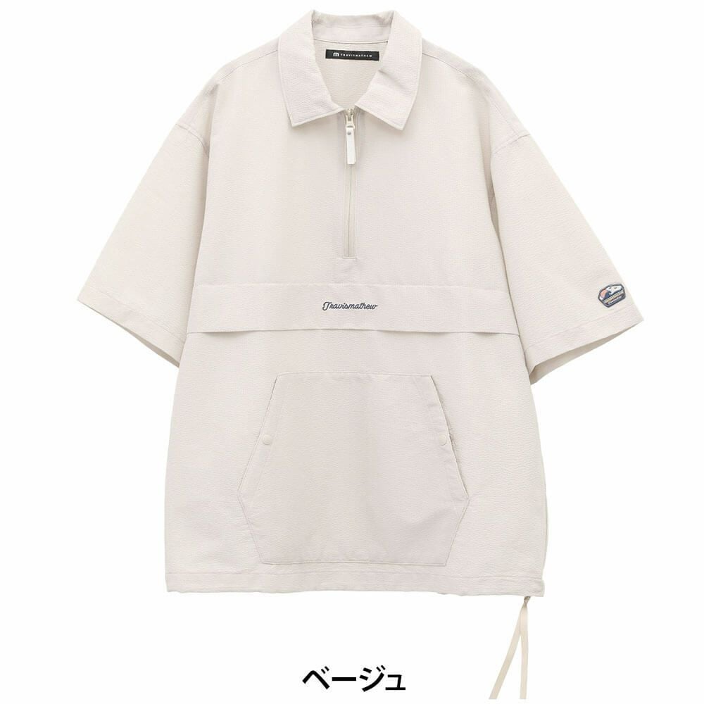 トラヴィスマシュー Travis Mathew メンズ 半袖 クオータージップ