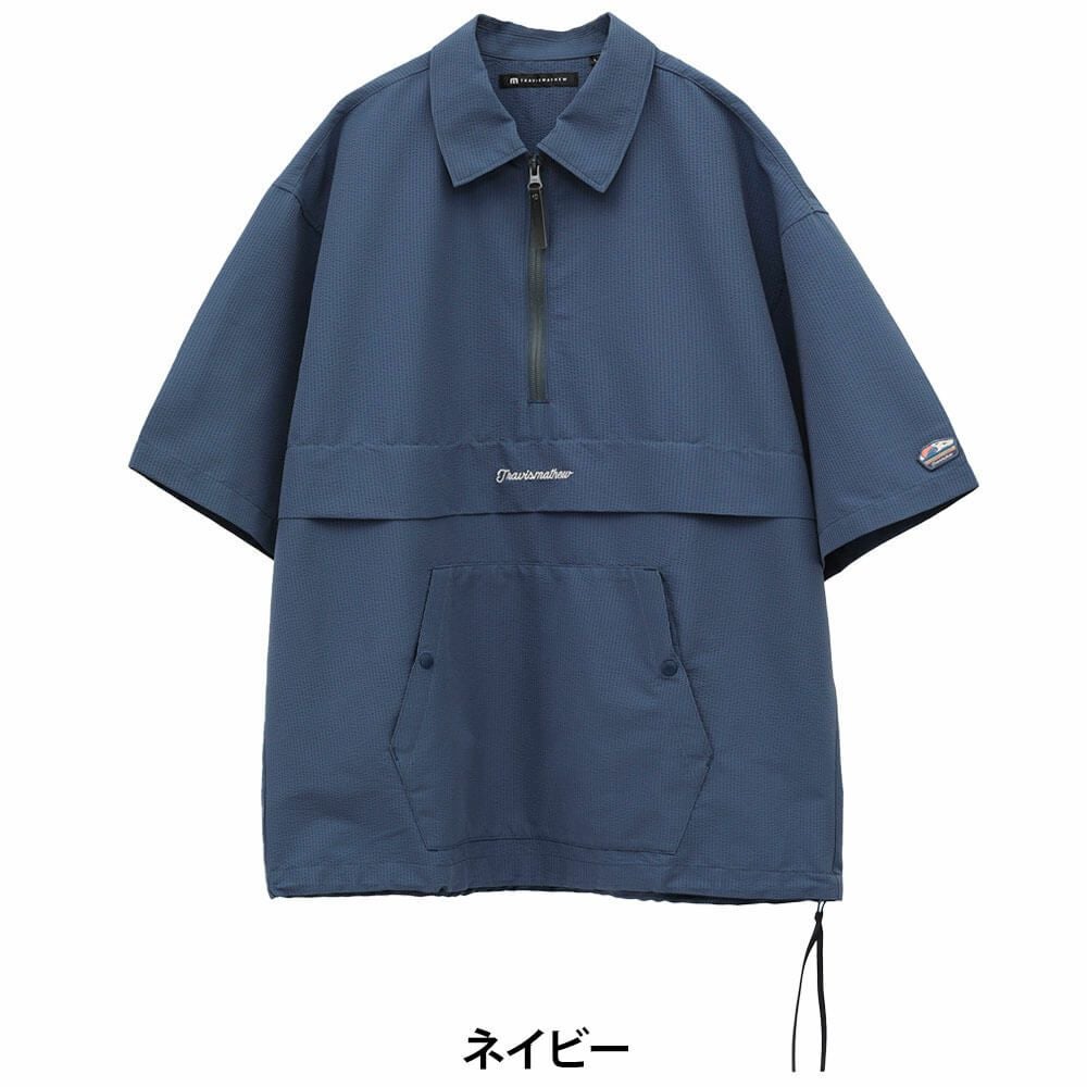 トラヴィスマシュー Travis Mathew メンズ 半袖 クオータージップ