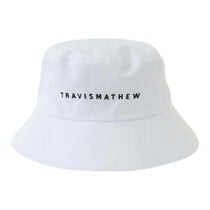トラヴィスマシュー Travis Mathew　メンズ ベーシック ロゴ刺  ハット 7AL944 1WHT ホワイト　2025年モデル