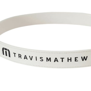 トラヴィスマシュー Travis Mathew　メンズ  セレーション ベルト 7AK080 1WHT ホワイト　2025年モデル ホワイト 詳細4