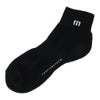トラヴィスマシュー Travis Mathew　メンズ ショート ソックス 7AL092 0BLK ブラック　2025年モデル 詳細1