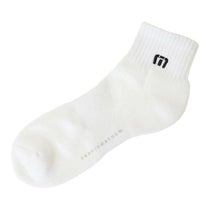 トラヴィスマシュー Travis Mathew　メンズ ショート ソックス 7AL092 1WHT ホワイト　2025年モデル