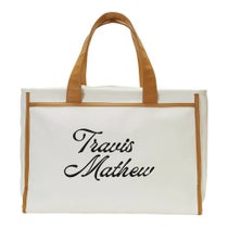 トラヴィスマシュー Travis Mathew　メンズ CANVAS トートバッグ 7AL911 1WHT ホワイト　2025年モデル