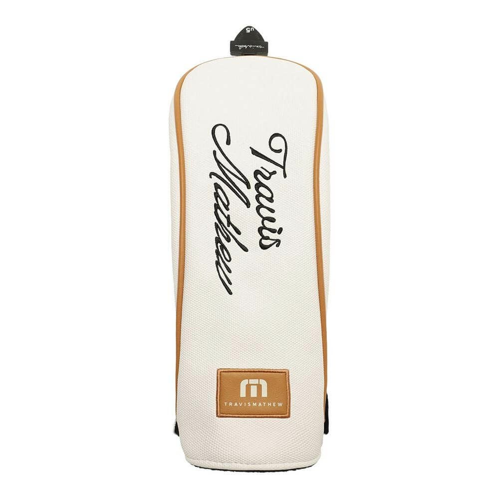 トラヴィスマシュー Travis Mathew　CANVAS ユーティリティ用 ヘッドカバー 7AL925 1WHT ホワイト　2025年モデル 詳細1