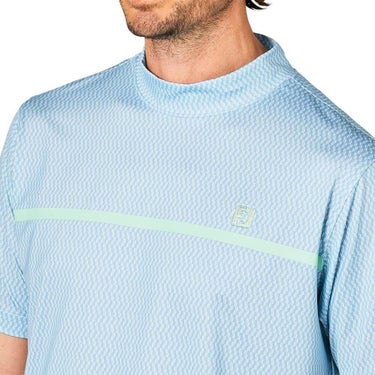 フットジョイ FootJoy　メンズ チェストライン 半袖 モックネックシャツ FJ-S25-S10　2025年モデル 詳細4