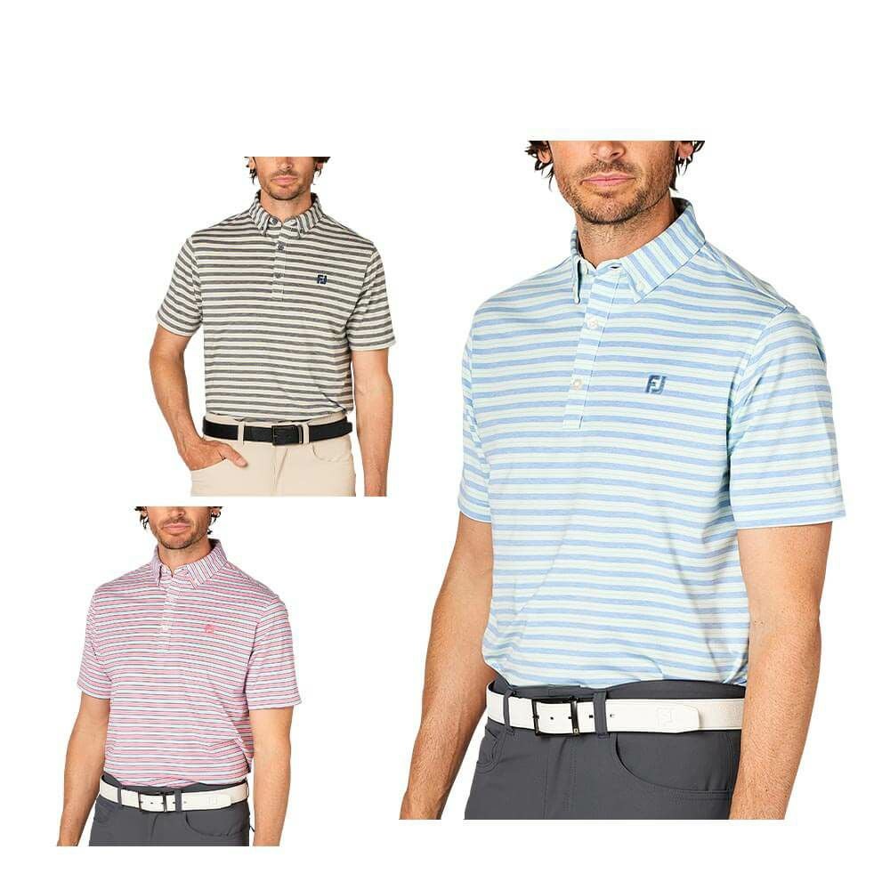 �t�b�g�W���C FootJoy�@�����Y �w�U�[�X�g���C�v ���� �{�^���_�E�� �|���V���c FJ-S25-S11�@2025�N���f��