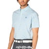 フットジョイ FootJoy　メンズ ヘザーストライプ 半袖 ボタンダウン ポロシャツ FJ-S25-S11　2025年モデル 詳細2