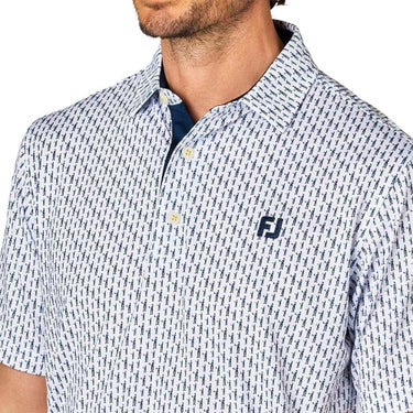 フットジョイ FootJoy　メンズ プレイヤーズ フィギュアプリント 半袖 ポロシャツ FJ-S25-S15　2025年モデル 詳細7