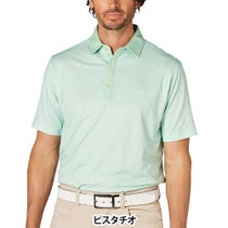 フットジョイ FootJoy　メンズ 格子ジャカード 半袖 ポロシャツ FJ-S25-S16　2025年モデル