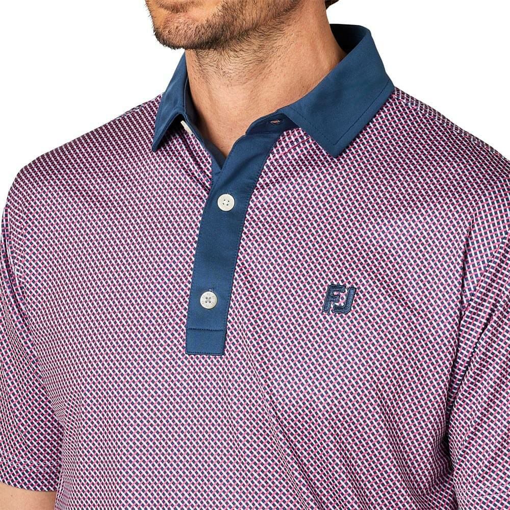 フットジョイ FootJoy メンズ ダイアゴナル クレリック 半袖
