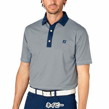 フットジョイ FootJoy　メンズ ダイアゴナル クレリック 半袖 ポロシャツ FJ-S25-S18　2025年モデル 詳細5
