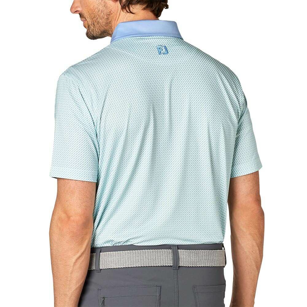 フットジョイ FootJoy　メンズ ダイアゴナル クレリック 半袖 ポロシャツ FJ-S25-S18　2025年モデル 詳細9