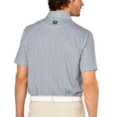 フットジョイ FootJoy　メンズ シトラスプリント 半袖 ポロシャツ FJ-S25-S19　2025年モデル 詳細9